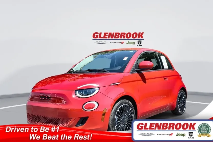 2024 Fiat 500e Red photo 1
