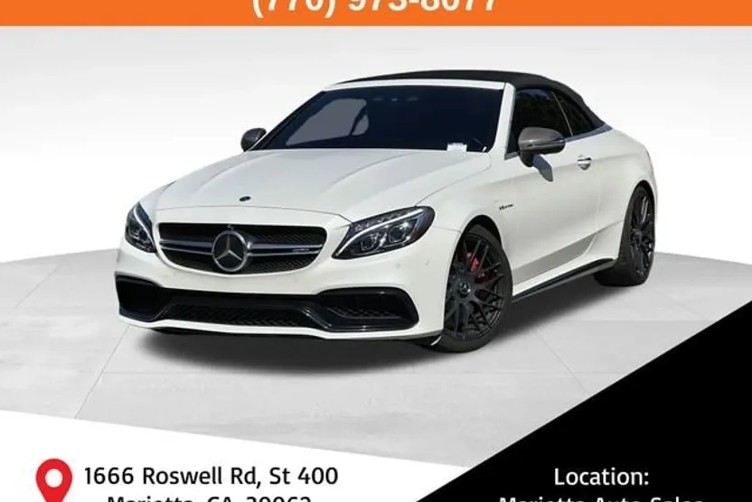 2017 Mercedes Benz C AMG 63 S Cabriolet photo 1
