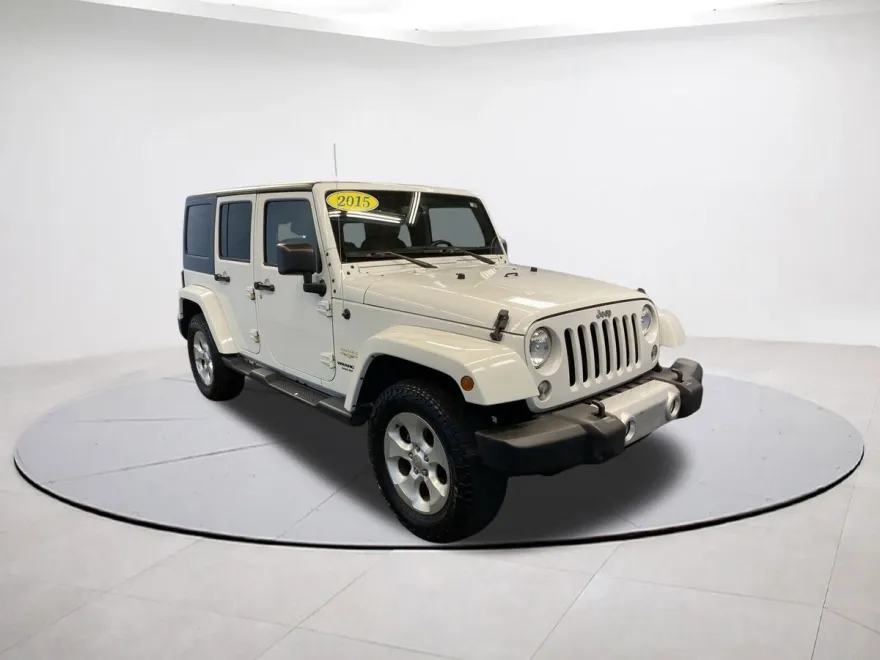 2015 Jeep Wrangler Unlimited Sahara photo 1