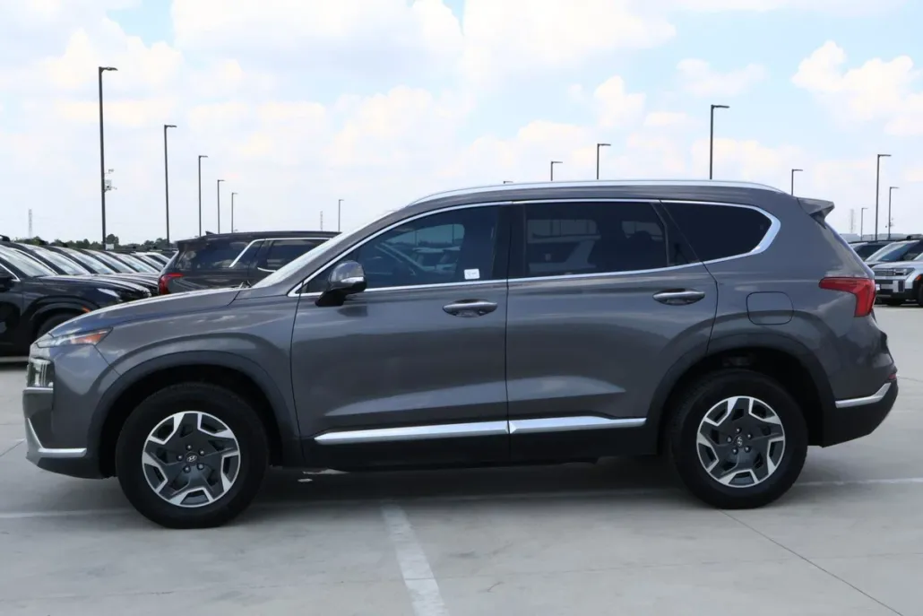 2021 Hyundai Santa Fe Blue photo 1