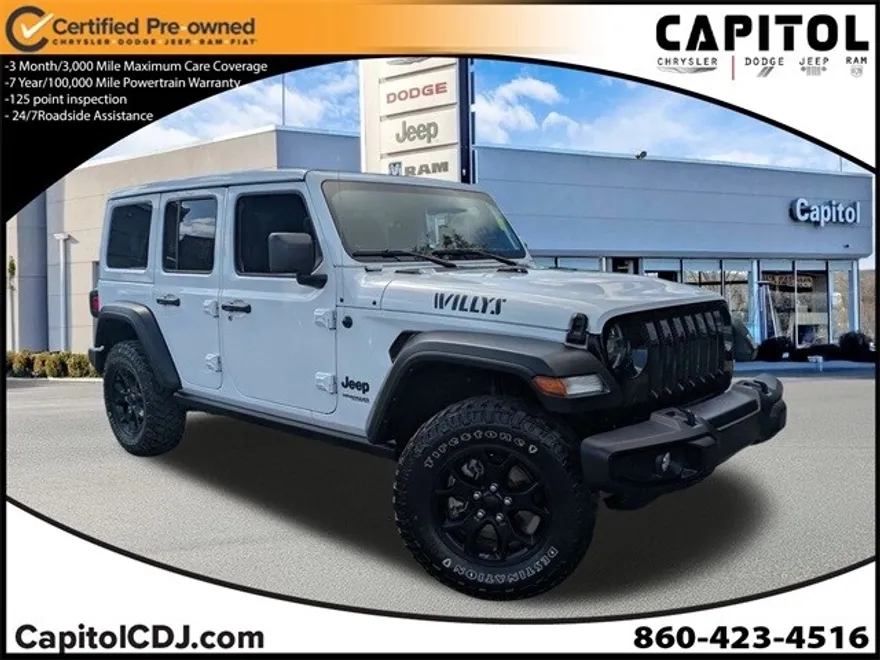 2022 Jeep Wrangler Unlimited Willys photo 1