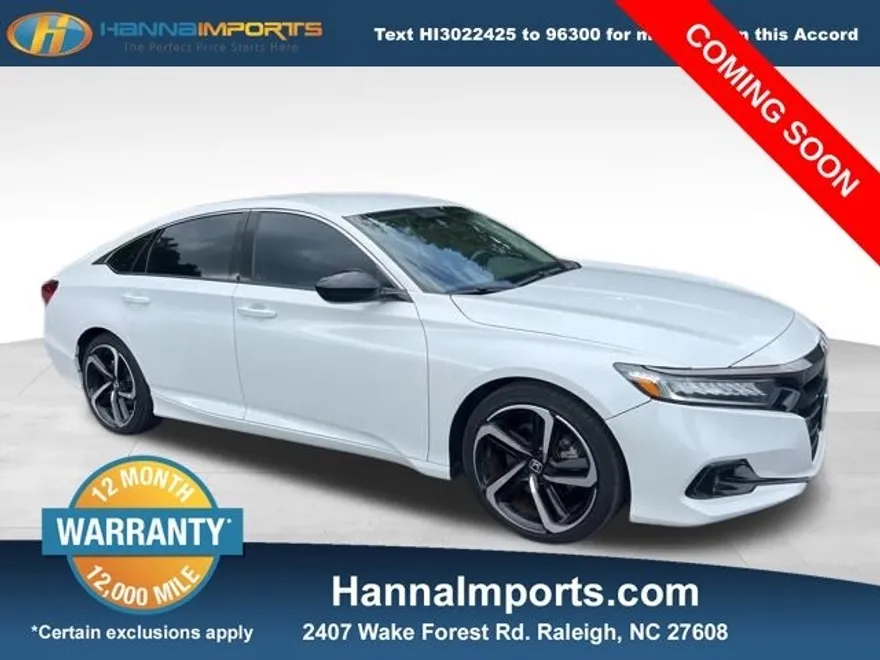 2022 Honda Accord Sport SE photo 1