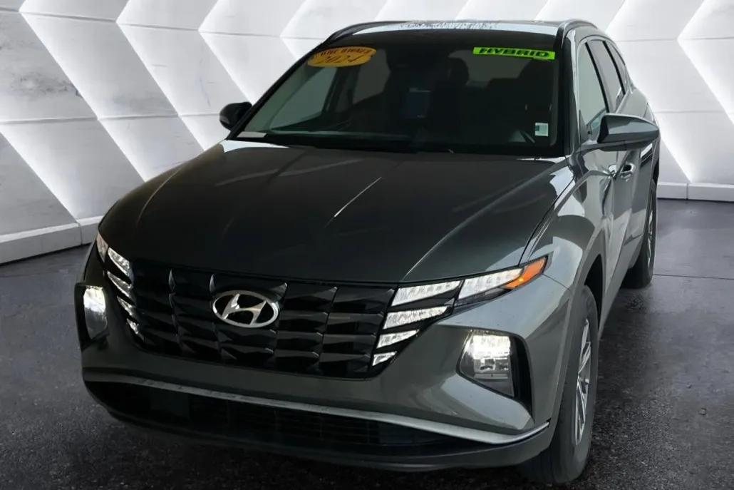2024 Hyundai Tucson Hybrid Blue photo 1