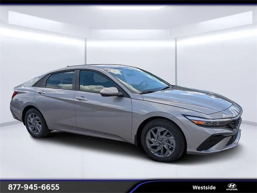 2025 Hyundai Elantra Hybrid Blue photo 1