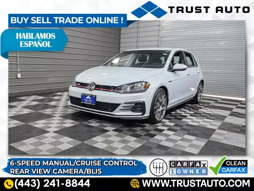 2019 Volkswagen Golf GTI Rabbit SE Autobahn photo 1