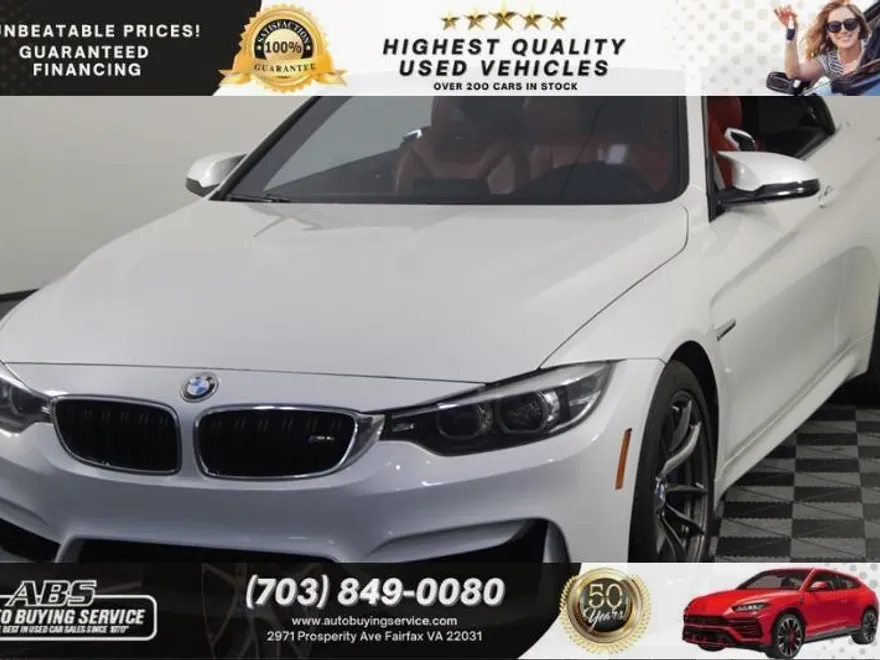 2018 Bmw M4 Convertible photo 1