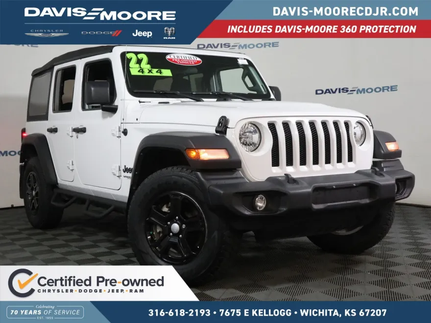 2022 Jeep Wrangler Unlimited Sport S photo 1