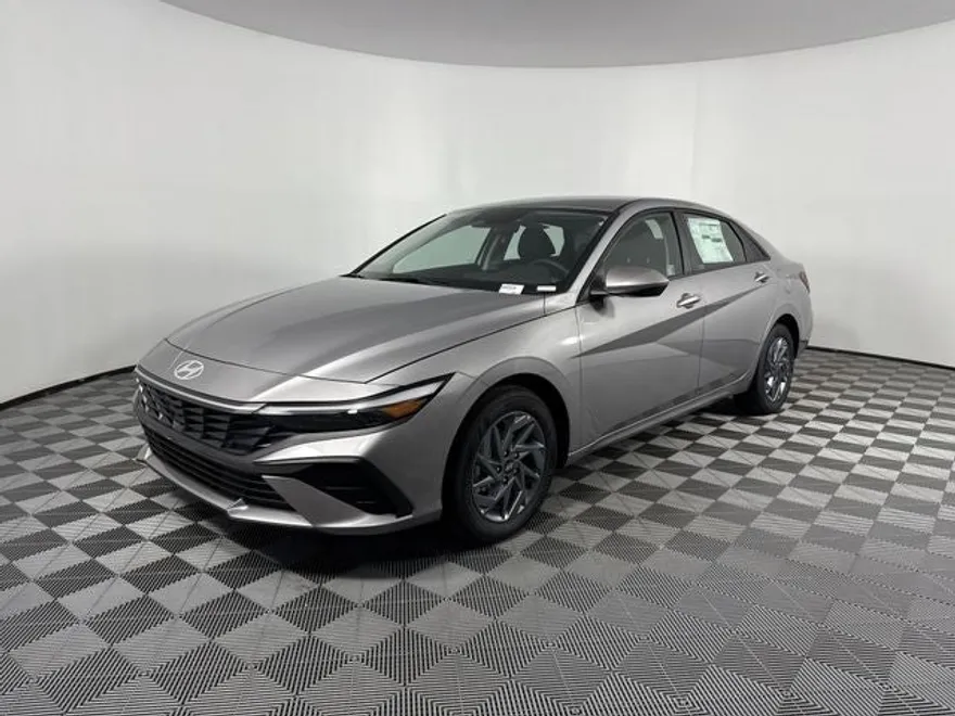 2025 Hyundai Elantra Hybrid Blue photo 1