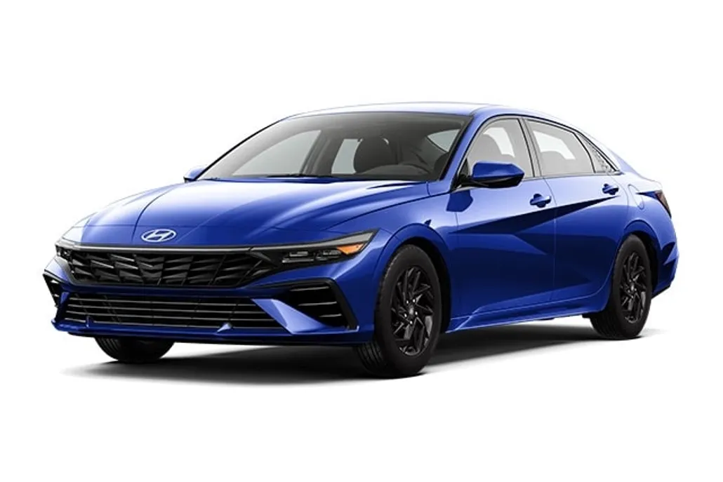2024 Hyundai Elantra Hybrid Blue photo 1