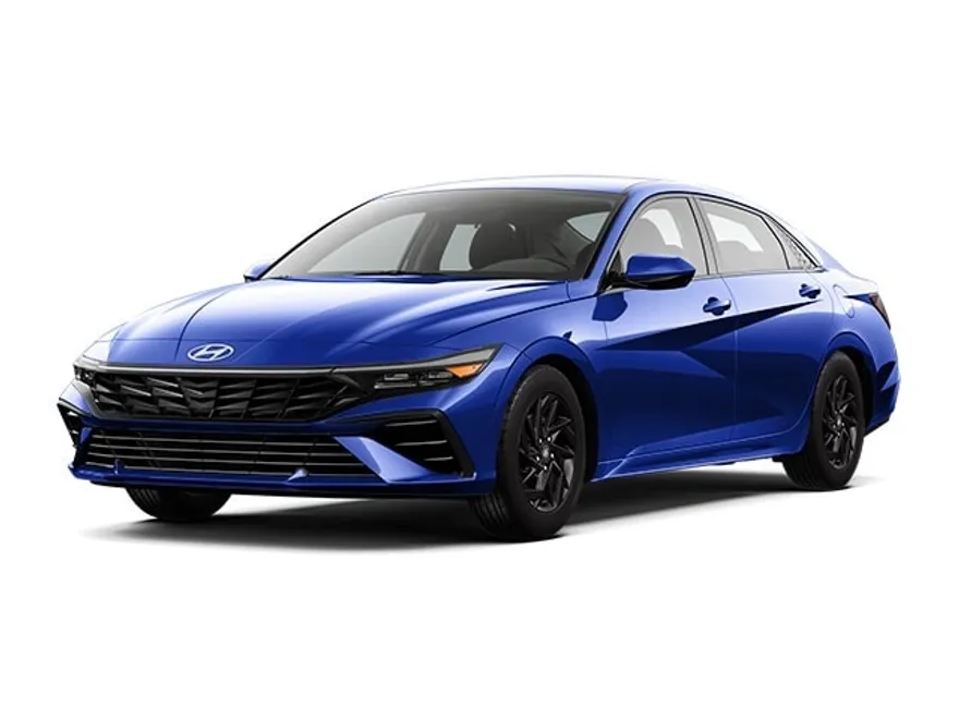 2024 Hyundai Elantra Hybrid Blue photo 1