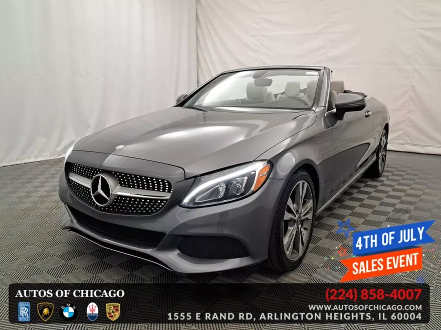 2017 Mercedes Benz C 300 4MATIC Cabriolet photo 1