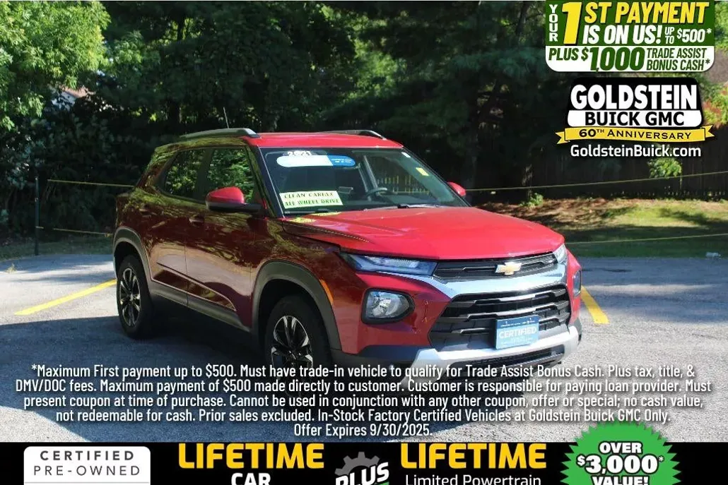 2021 Chevrolet Trailblazer LT photo 1