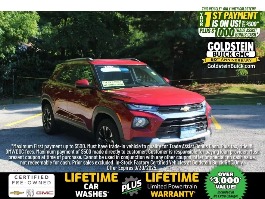 2021 Chevrolet Trailblazer LT photo 1