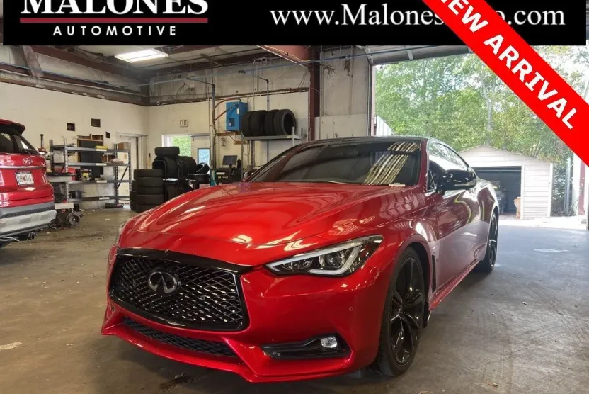2022 Infiniti Q60 Red Sport 400 Coupe photo 1
