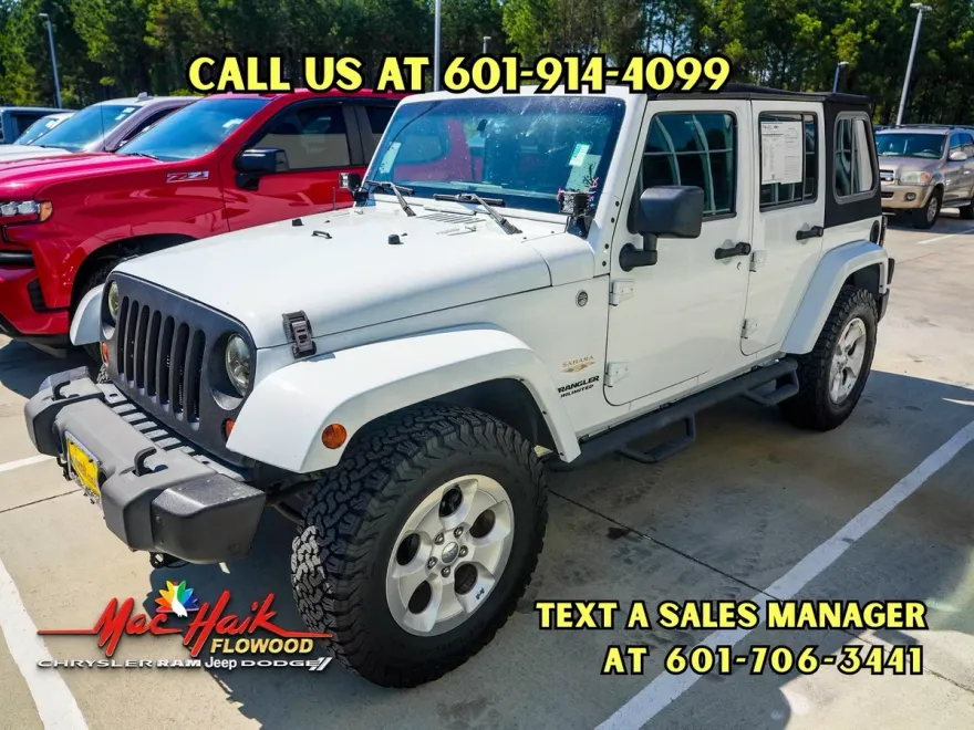 2013 Jeep Wrangler Unlimited Sahara photo 1