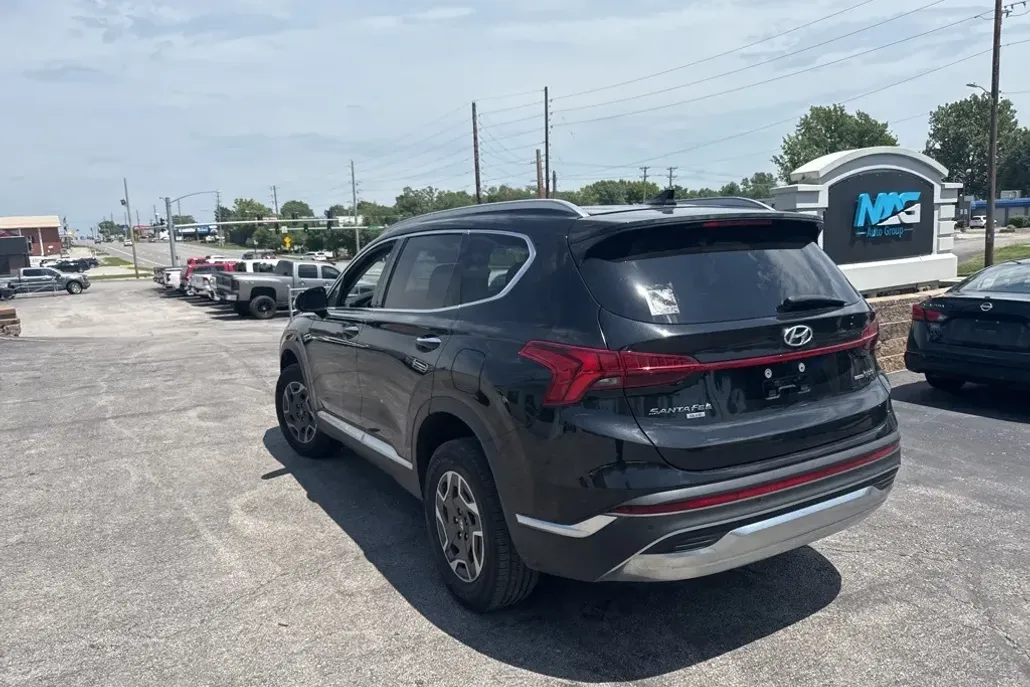 2023 Hyundai Santa Fe Blue photo 1