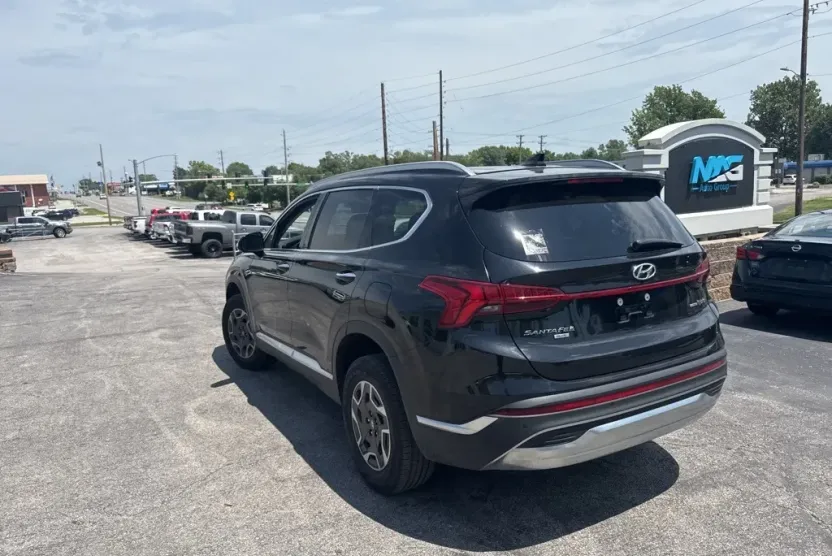2023 Hyundai Santa Fe Blue photo 1