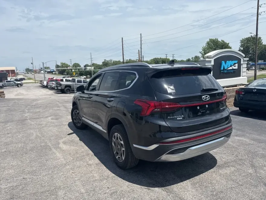 2023 Hyundai Santa Fe Blue photo 1