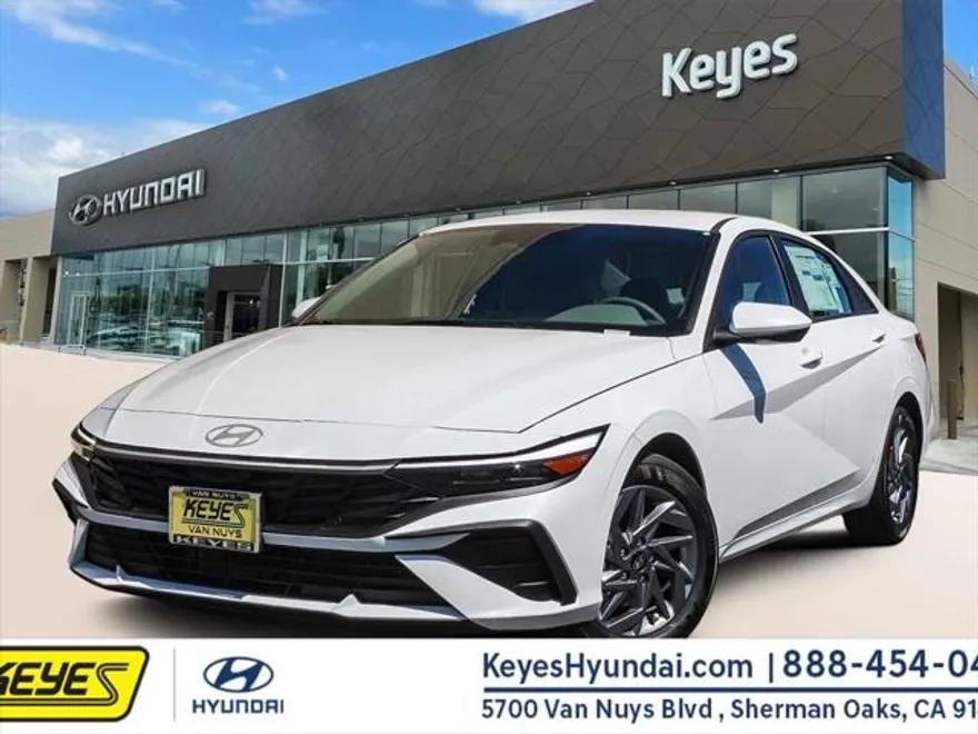 2025 Hyundai Elantra Hybrid Blue photo 1