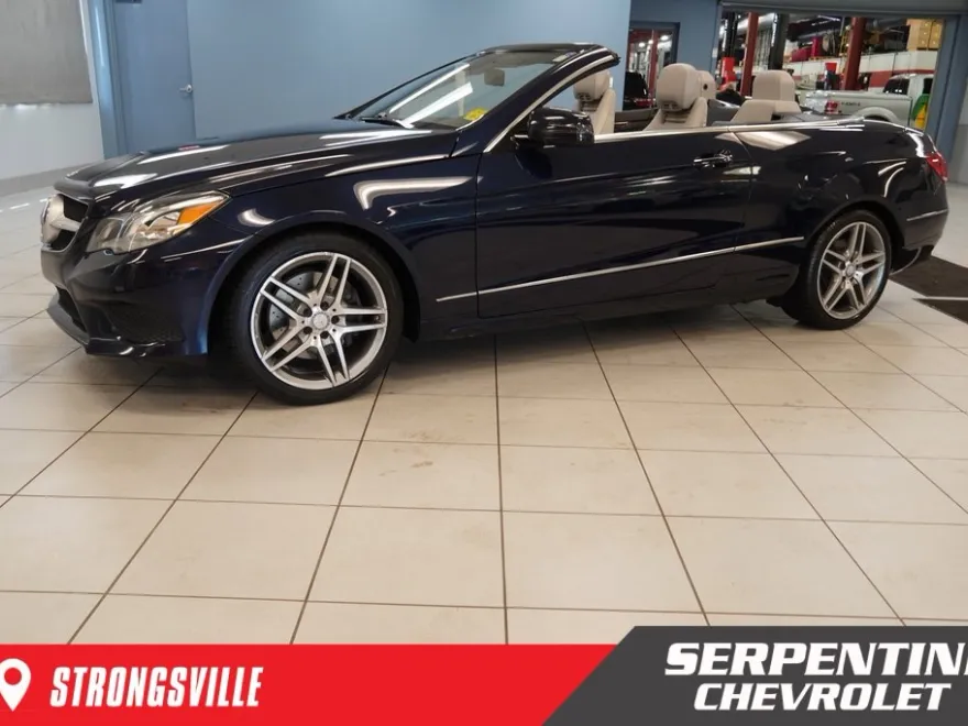 2014 Mercedes Benz E 350 Cabriolet photo 1