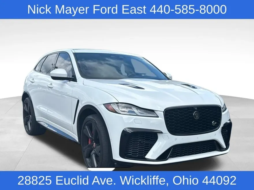2022 Jaguar F-PACE SVR photo 1