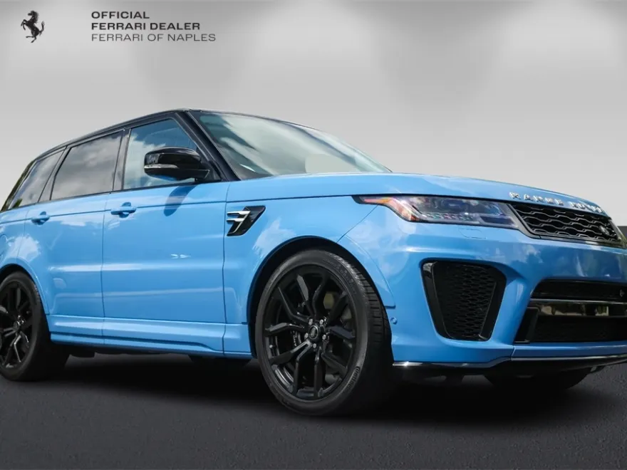 2022 Land Rover Range Rover Sport SVR photo 1
