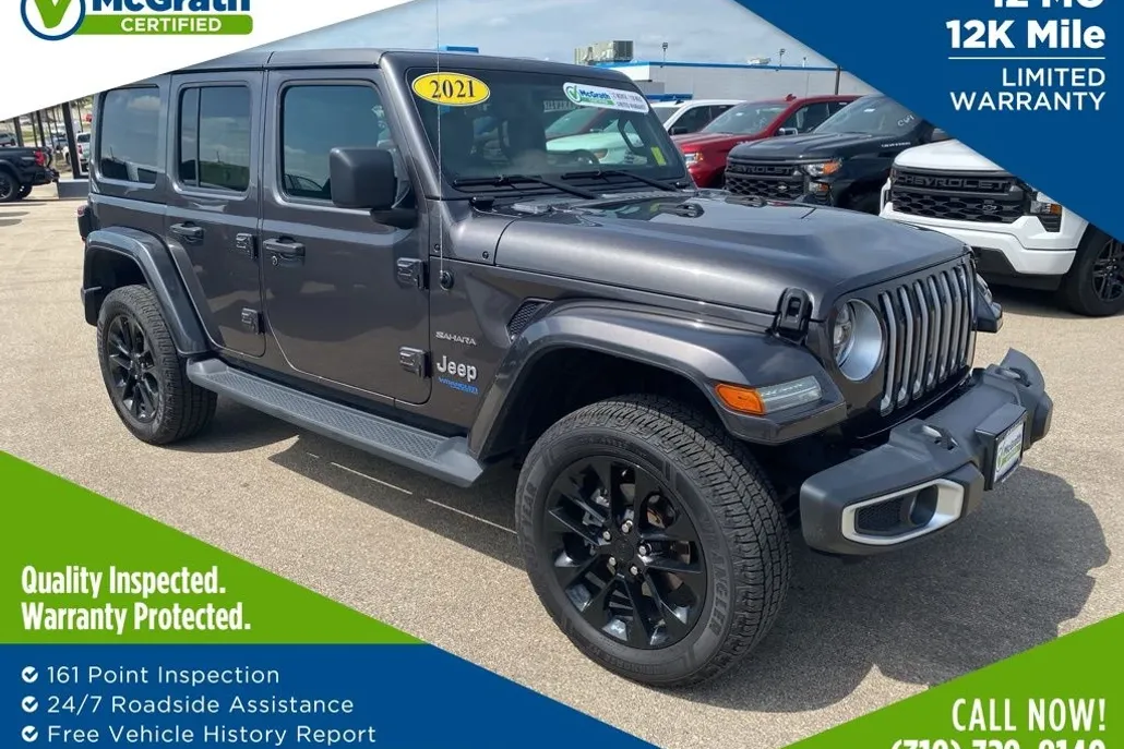 2021 Jeep Wrangler Unlimited Sahara High Altitude 4xe photo 1