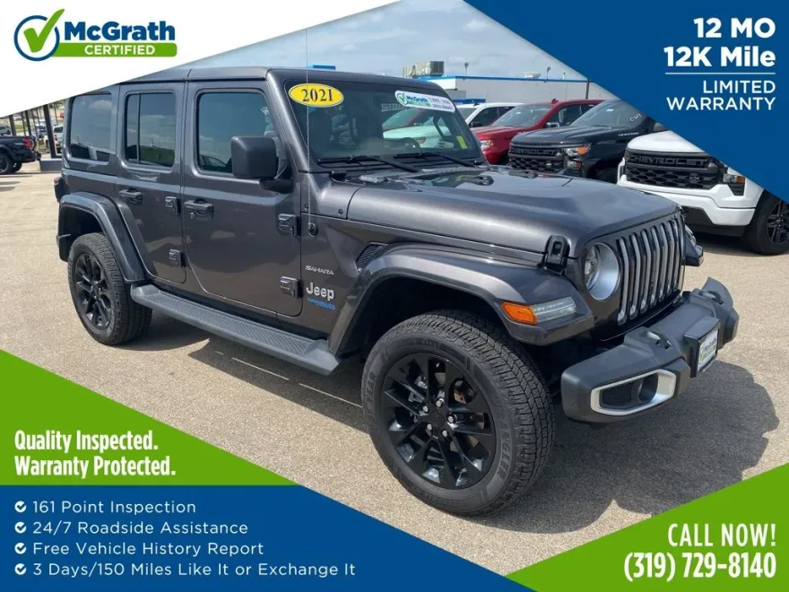2021 Jeep Wrangler Unlimited Sahara High Altitude 4xe photo 1
