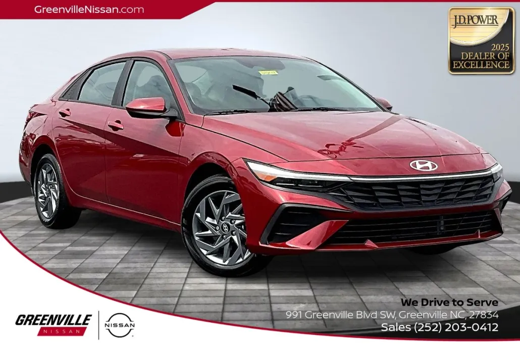 2024 Hyundai Elantra Hybrid Blue photo 1