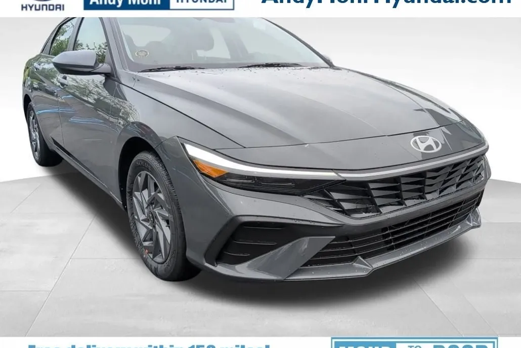 2025 Hyundai Elantra Hybrid Blue photo 1