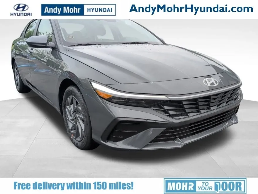2025 Hyundai Elantra Hybrid Blue photo 1