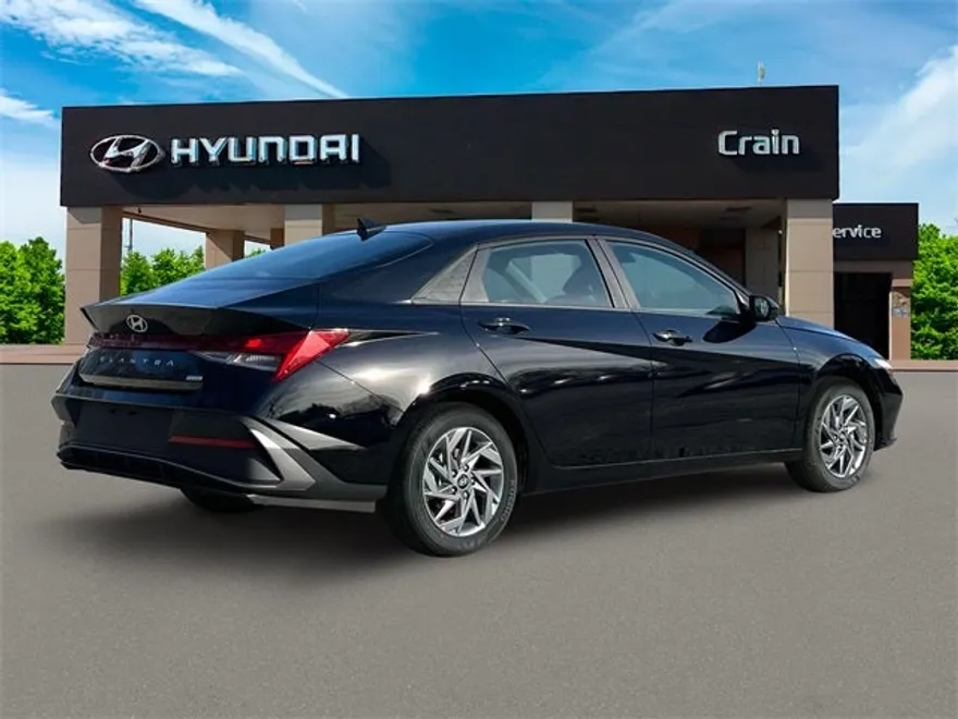 2025 Hyundai Elantra Hybrid Blue photo 1