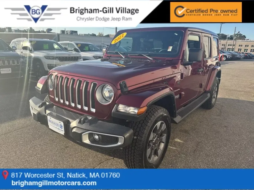 2021 Jeep Wrangler Unlimited Sahara photo 1