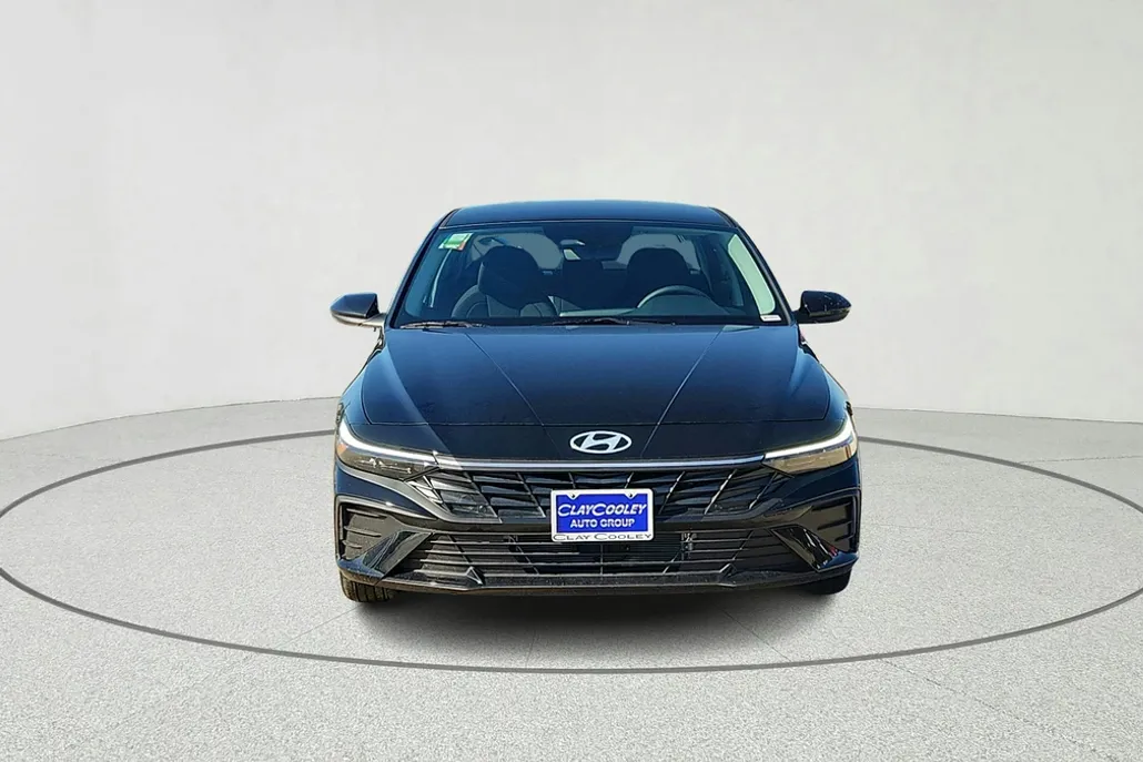 2025 Hyundai Elantra Hybrid Blue photo 2