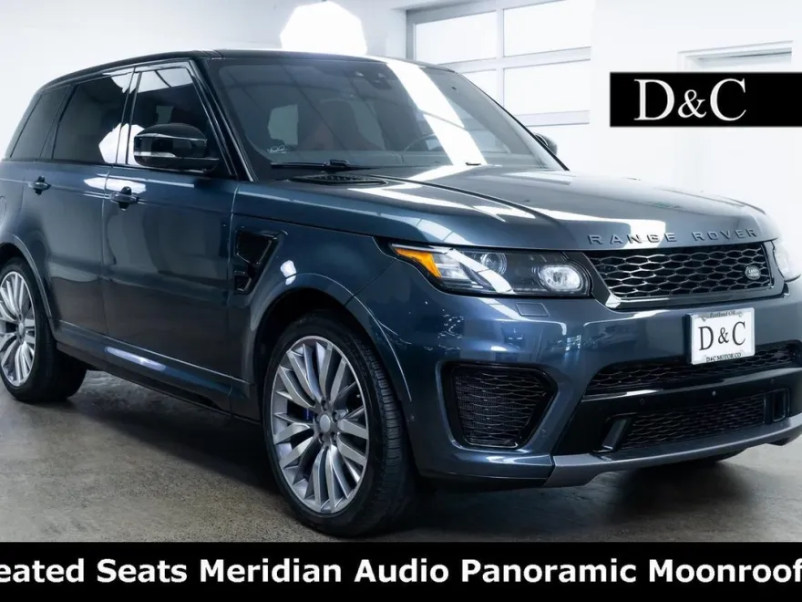 2017 Land Rover Range Rover Sport SVR photo 1