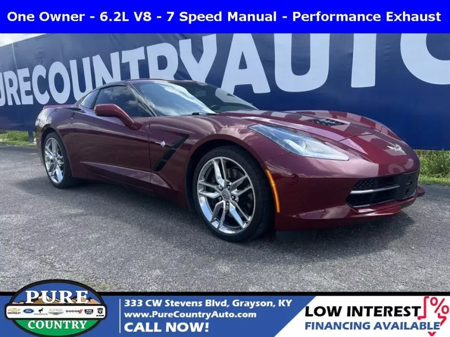 2019 Chevrolet Corvette Stingray Z51 1LT photo 1