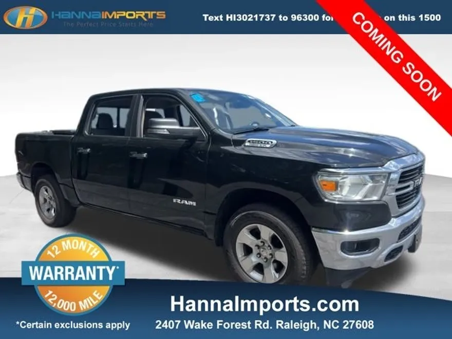 2019 Ram 1500 Big Horn Lone Star photo 1