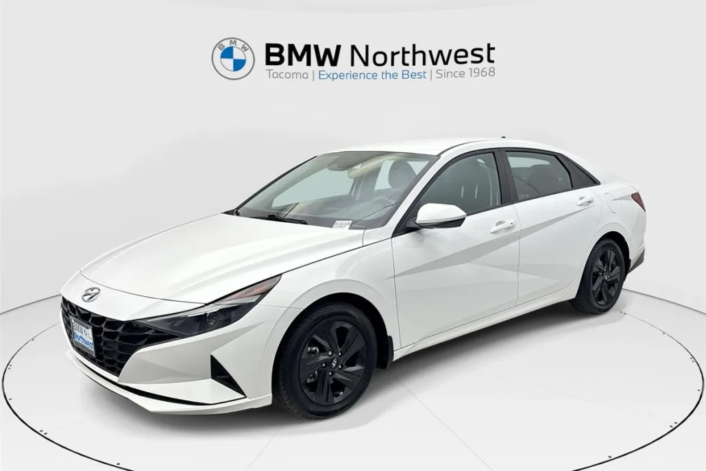 2023 Hyundai Elantra Hybrid Blue photo 1