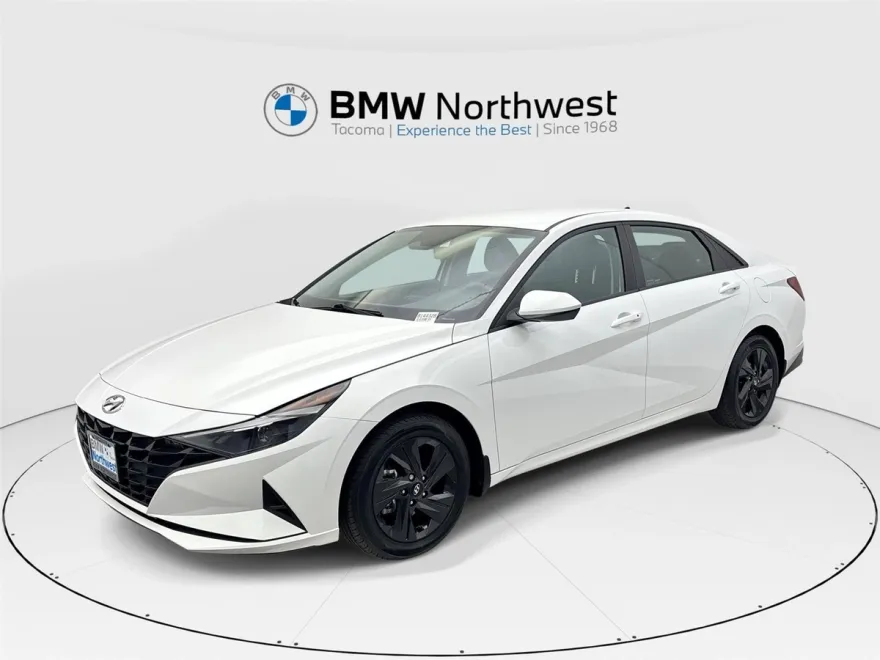 2023 Hyundai Elantra Hybrid Blue photo 1
