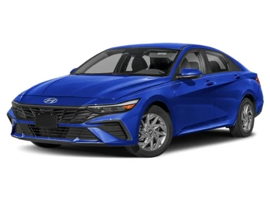 2025 Hyundai Elantra Hybrid Blue photo 1