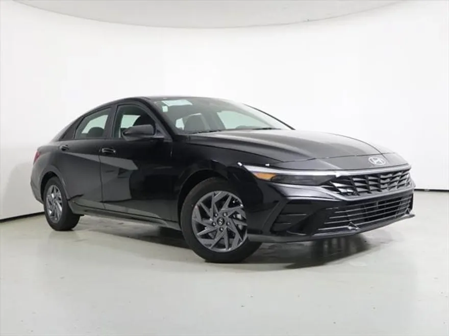 2024 Hyundai Elantra Hybrid Blue photo 1