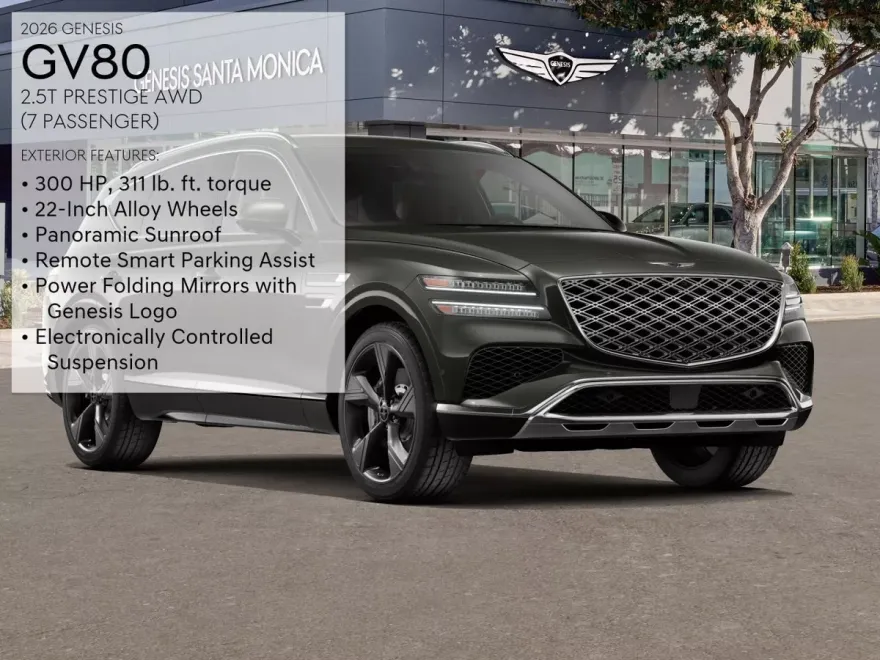 2026 Genesis GV80 2.5T Prestige photo 1