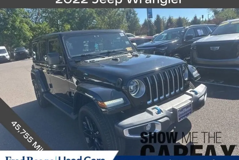 2022 Jeep Wrangler 4xe Unlimited Sahara photo 1