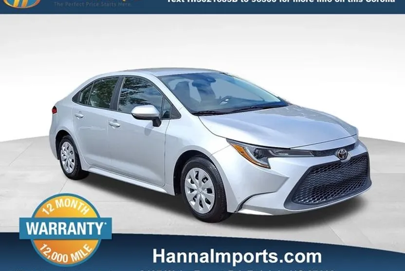 2020 Toyota Corolla L photo 1
