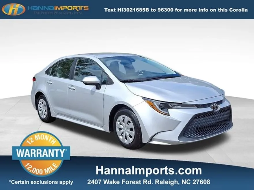 2020 Toyota Corolla L photo 1