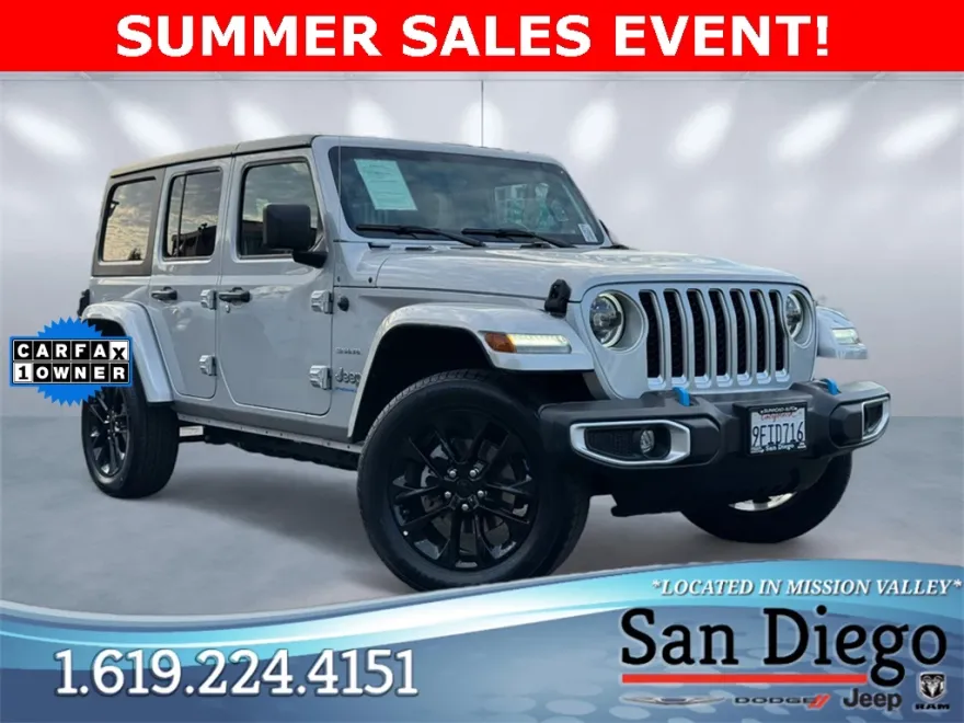 2023 Jeep Wrangler Sahara 4xe photo 1