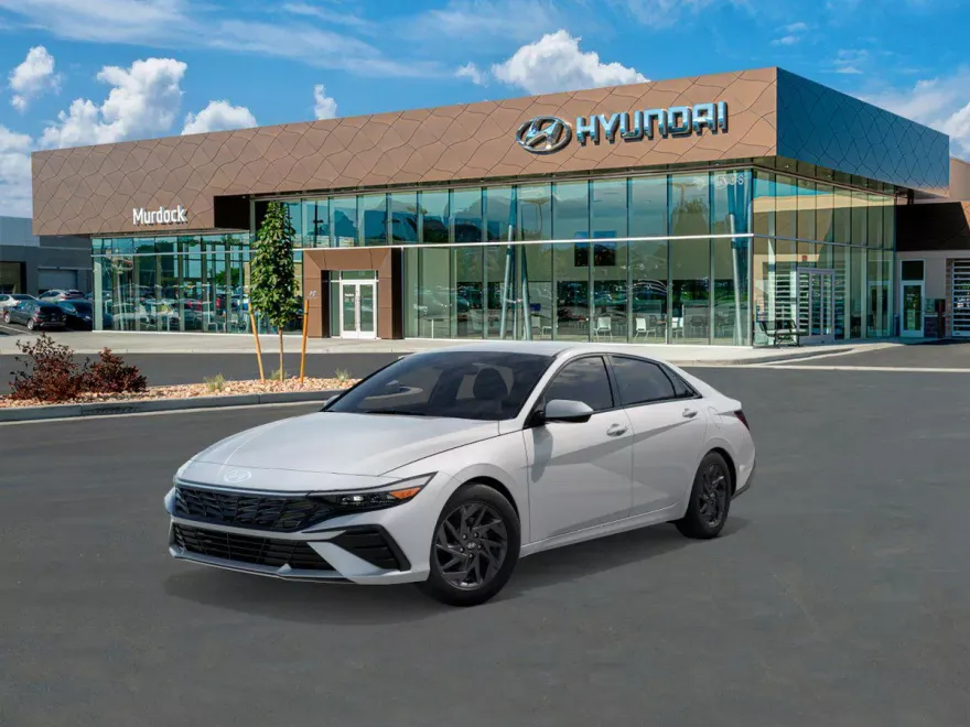2025 Hyundai Elantra Hybrid Blue photo 1