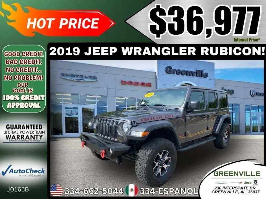 2019 Jeep Wrangler Unlimited Rubicon photo 1
