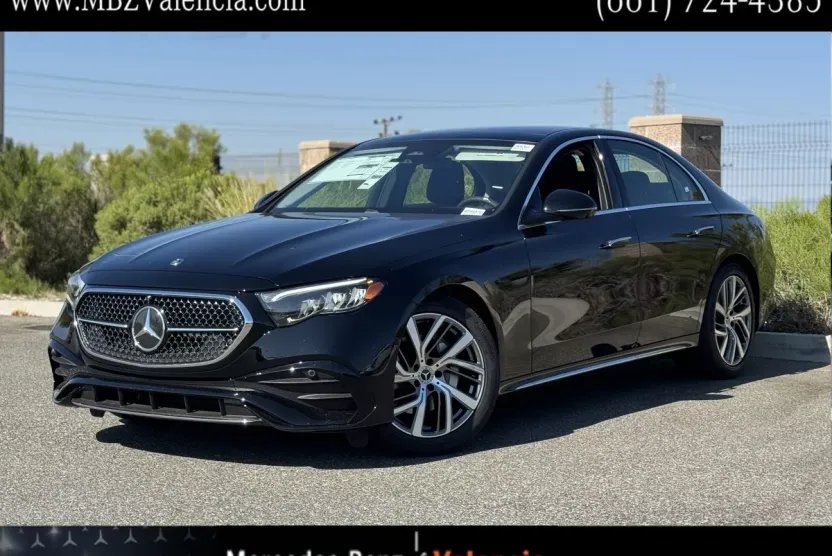 2026 Mercedes Benz E 350 Sedan photo 1