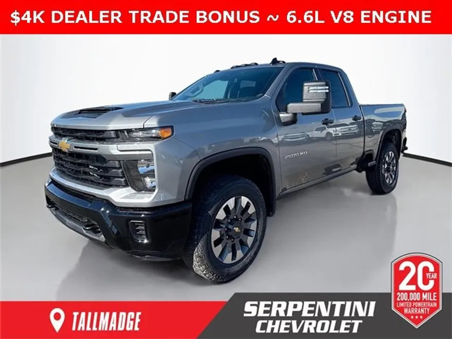 2026 Chevrolet Silverado 2500HD Custom photo 1